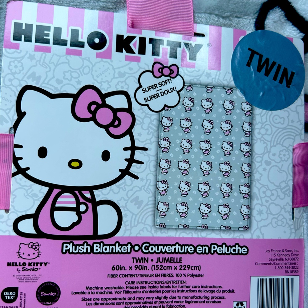 Hello Kitty Suer Soft Twin Blanket